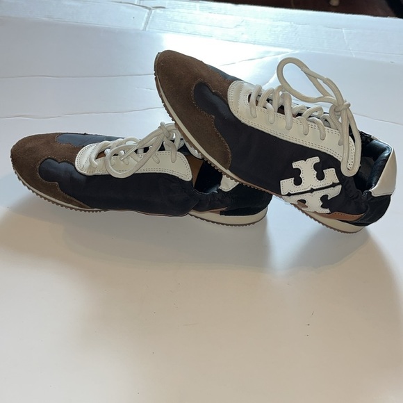 Tory Burch Black and Brown Athletic Shoes - Picture 3 of 10